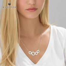 Load image into Gallery viewer, Engravable Circles Name Necklace