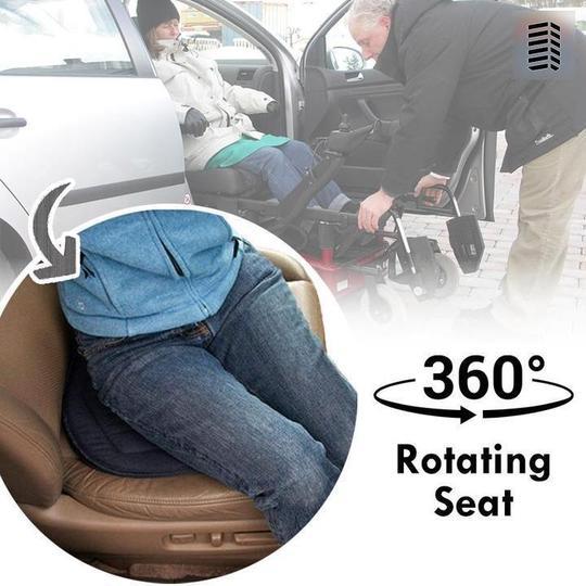 Deluxe Memory Foam Rotating Seat Cushion