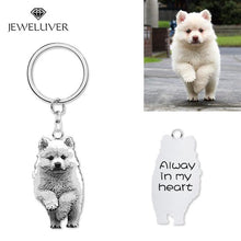 Load image into Gallery viewer, Personalized Photo Portrait Engravable Keychain
