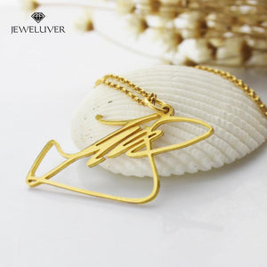 Personalized Name Necklace With Your Own Signature