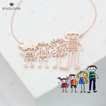 Load image into Gallery viewer, Kids&#39; Drawing Necklaces - Special Jewelry for Moms