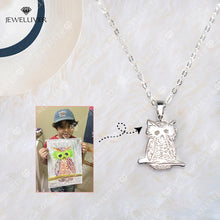 Load image into Gallery viewer, Actual Kids&#39; Drawing Necklaces - Special Jewelry for Moms