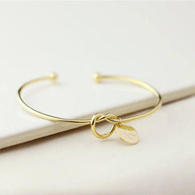 Load image into Gallery viewer, Personalized Initial Knot Bracelet