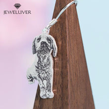 Load image into Gallery viewer, A Pair Of Custom Pet Portrait Earrings