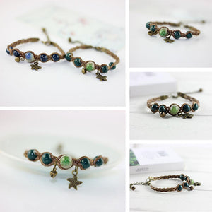Hand-Woven Ceramic Bracelet