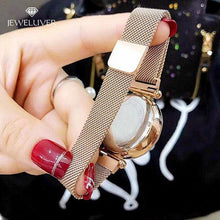 Load image into Gallery viewer, Custom Diamond Bling-Bling Magnetic  Watchband Engraved Women Watches