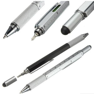 6 IN 1 MULTI-FUNCTION BALLPOINT PEN (Pack of 2)