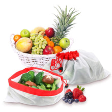 Load image into Gallery viewer, 12pcs Reusable Produce Bags