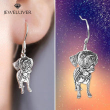 Load image into Gallery viewer, A Pair Of Custom Pet Portrait Earrings