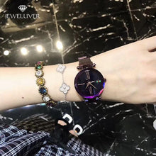 Load image into Gallery viewer, Custom Diamond Bling-Bling Magnetic  Watchband Engraved Women Watches