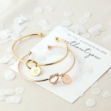 Load image into Gallery viewer, Personalized Initial Knot Bracelet