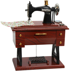 Mini Sewing Machine Music Box