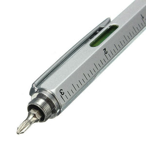 Newly 6 in 1 Multi-function Tool Screwdriver Ballpoint Pen