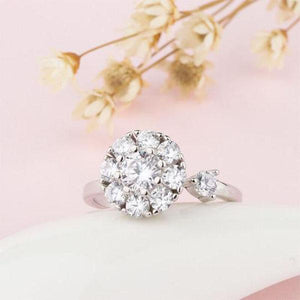 Personalized 'The Wheel of Fortune' Ring in Silver