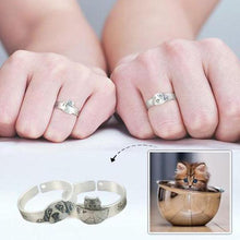 Load image into Gallery viewer, Personalized Photo Engravable Ring 990 Silver