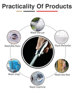 3 In 1 High Pressure Shower Head
