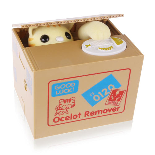2019 Coin Stealing Cat Piggy Bank
