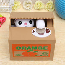 Load image into Gallery viewer, 2019 Coin Stealing Cat Piggy Bank