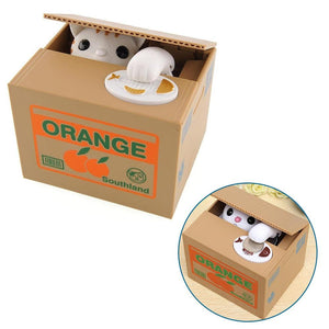 2019 Coin Stealing Cat Piggy Bank