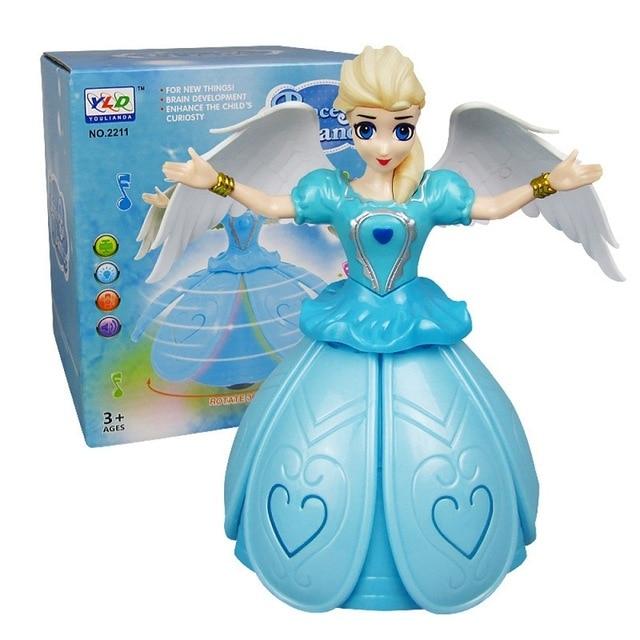 Remote Control Girl Dancing Princess Music Doll Toys