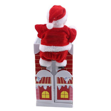 Load image into Gallery viewer, Lovely santa climbing chimney Enjoyable Gift Toy with Music