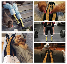 Load image into Gallery viewer, Chicken Leg Socks Stockings Women Girl Thicken Long Knee Socks Funny Chicken Stockings Striped Halloween Socks medias de mujer