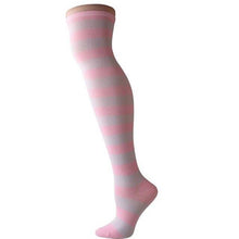 Load image into Gallery viewer, Chicken Leg Socks Stockings Women Girl Thicken Long Knee Socks Funny Chicken Stockings Striped Halloween Socks medias de mujer