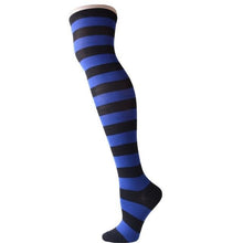 Load image into Gallery viewer, Chicken Leg Socks Stockings Women Girl Thicken Long Knee Socks Funny Chicken Stockings Striped Halloween Socks medias de mujer
