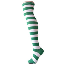 Load image into Gallery viewer, Chicken Leg Socks Stockings Women Girl Thicken Long Knee Socks Funny Chicken Stockings Striped Halloween Socks medias de mujer