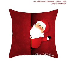 Load image into Gallery viewer, FENGRISE 45x45cm Cotton Linen Merry Christmas Cover Cushion Christmas Decor for Home Happy New Year Decor 2019 Navidad Xmas Gift