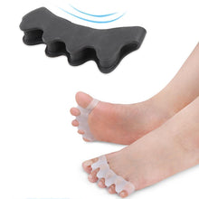 Load image into Gallery viewer, 2pcs Toe Straighteners Gel Toe Separators Correctors for Dancers Yogis Athletes Treatment for Bunions Relief Hammer Toe Valgus