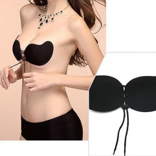 Load image into Gallery viewer, Women Invisible Bra Super Push Up Seamless Self-Adhesive Sticky Wedding Party Front Strapless A B C D Cup Fly Bra