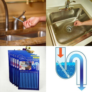 Magic Drain Deodorant Cleaning Sticks 12Pcs/set