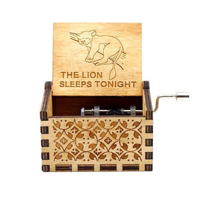 Engraved Music Box