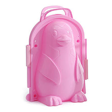 Load image into Gallery viewer, Cartoon 3D Penguin Plastic Maker Mold Kids Winter Outdoor Snow Sand Mould Pudding Beach Play Sand and Snow Play
