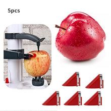 Load image into Gallery viewer, 5pcs Electric Fruit Peeler Potato Electric Peeler  Vegetable Fruit Peeler  Stainless Steel Blades for Electric Potato