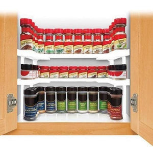Adjustable Double Layers Spicy Shelf