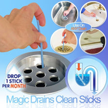 Load image into Gallery viewer, Magic Drain Deodorant Cleaning Sticks 12Pcs/set